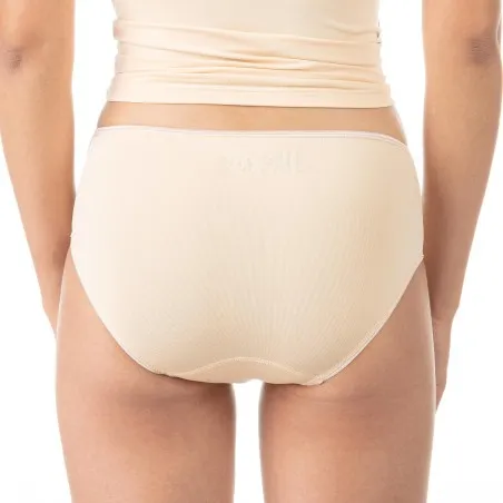 Slip taille haute femme en microfibre extensible - KONTAKT