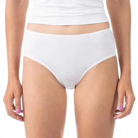 Slip taille haute femme en microfibre extensible - KONTAKT
