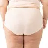 Slip taille haute grandes tailles en coton stretch - KONTAKT