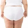 Slip taille haute grandes tailles en coton stretch - KONTAKT