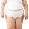 Slip taille haute grandes tailles en coton stretch - KONTAKT