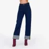 Straight jeans femme a revers SARRA 3.0 - KONTAKT