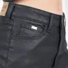 Straight jeans femme effet cuir -SARRA - KONTAKT