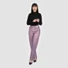 Straight jeans femme métallique - SARRA - KONTAKT