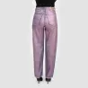 Straight jeans femme métallique - SARRA - KONTAKT