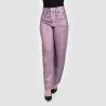 Straight jeans femme métallique - SARRA - KONTAKT