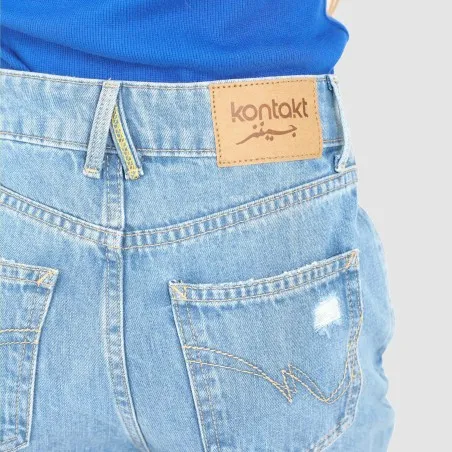 Straight jeans fille - KONTAKT
