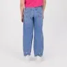 Straight jeans fille avec taches de peinture - KONTAKT