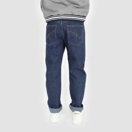 Straight jeans garçon avec revers - KONTAKT