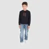 Straight jeans garçon avec revers - KONTAKT