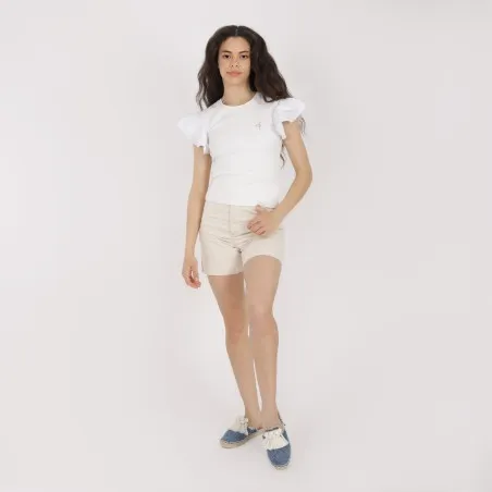 Straight short femme en jeans - NERMINE - KONTAKT