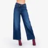 Super Straight jeans femme avec braguette décalé- SARRA 2.0 - KONTAKT