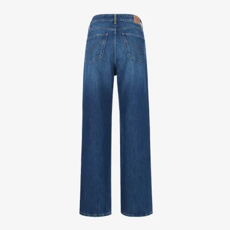Super Straight jeans femme avec braguette décalé- SARRA 2.0 - KONTAKT