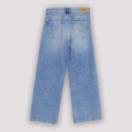 Super Straight jeans femme avec braguette décalé- SARRA 2.0 - KONTAKT