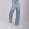 Super Straight jeans femme avec braguette décalé- SARRA 2.0 - KONTAKT
