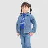 Surchemise bébé avec poches plaquées en jeans - KONTAKT