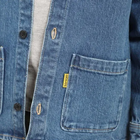 Surchemise garçon avec poche en jeans - KONTAKT
