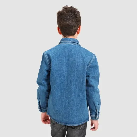 Surchemise garçon avec poche en jeans - KONTAKT