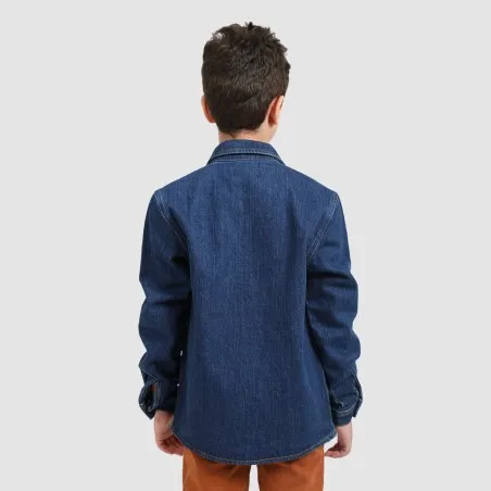 Surchemise garçon avec poche en jeans - KONTAKT