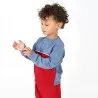 Sweat bébé bi-couleur avec piping - KONTAKT