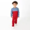 Sweat bébé bi-couleur avec piping - KONTAKT