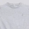 Sweat bébé fille manches courtes bouffantes - KONTAKT