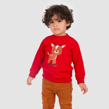 Sweat bébé manche raglan GAZELLE - KONTAKT