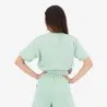 Sweat crop femme manches courtes bkouly vitamine - KONTAKT
