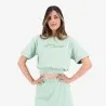 Sweat crop femme manches courtes bkouly vitamine - KONTAKT