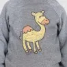 Sweat bébé manches raglan CHAMEAU - KONTAKT