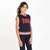 Sweat col V fille sans manches MAKE IT FUNKY - KONTAKT