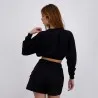 Sweat crop femme avec broderie - KONTAKT