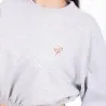 Sweat crop femme avec broderie - KONTAKT