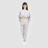 Sweat crop femme avec broderie - KONTAKT