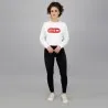Sweat crop femme LOVE - KONTAKT