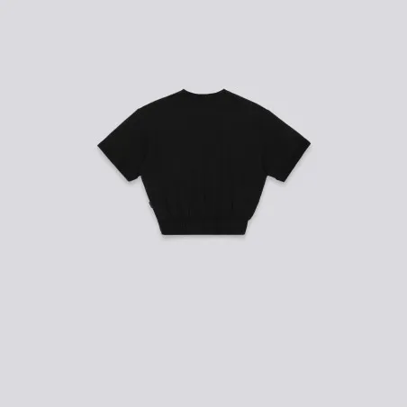 Sweat crop femme manches courtes NICE MOOD - KONTAKT