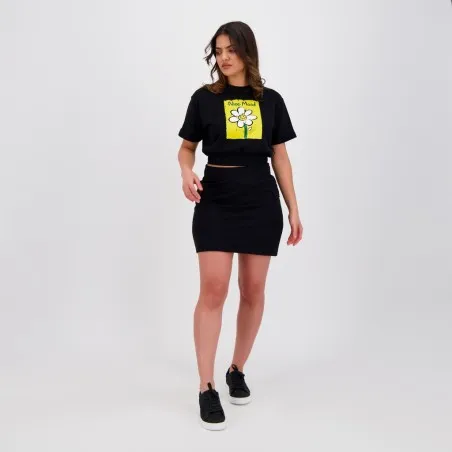 Sweat crop femme manches courtes NICE MOOD - KONTAKT