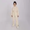Sweat crop fille avec col cheminée - KONTAKT