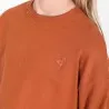 Sweat crop fille avec détails broderie - KONTAKT