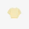 Sweat crop fille manches courtes avec détail élastique - KONTAKT