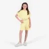Sweat crop fille manches courtes avec détail élastique - KONTAKT