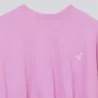 Sweat crop fille manches longues avec broderie - KONTAKT