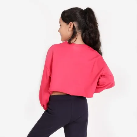 Sweat crop fille SMILEY - KONTAKT