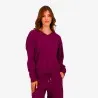 Sweat femme col V avec broderie - KONTAKT