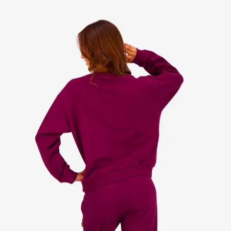 Sweat femme col V avec broderie - KONTAKT