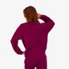 Sweat femme col V avec broderie - KONTAKT