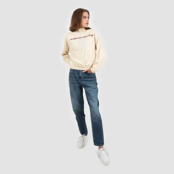 Sweat femme col cheminé I'M GOING SAND DUNE SURFING - KONTAKT