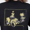 Sweat femme col cheminé QUAD DANS LES DUNES - KONTAKT