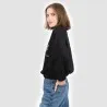 Sweat femme col cheminé QUAD DANS LES DUNES - KONTAKT