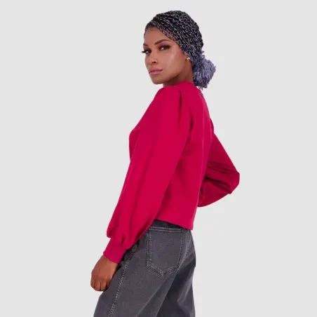 Sweat femme manches bouffantes BANDANA - KONTAKT